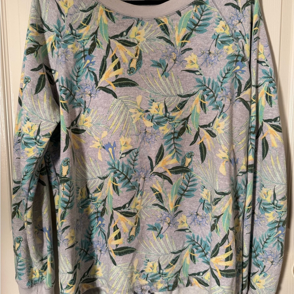 Old Navy Active Floral Sweatshirt